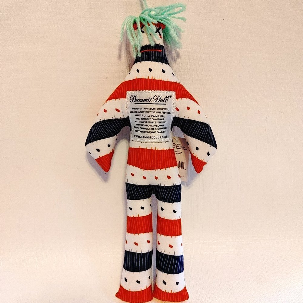 2019 Dammit Doll NWT USA Colour Scheme
